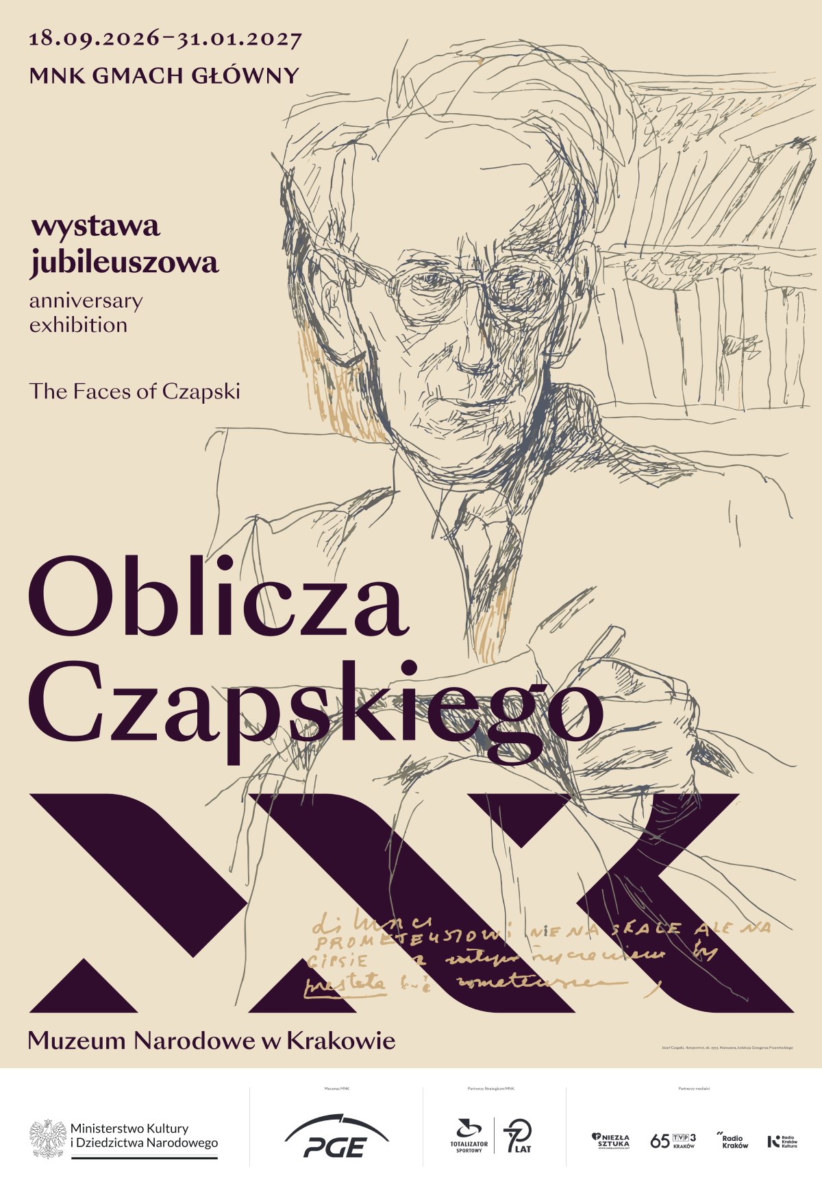 Wystawa Oblicza Czapskiego, Józef Czapski, Muzeum Narodowe w Krakowie, Rok Czapskiego, sztuka polska, wystawa czasowa, niezła sztuka