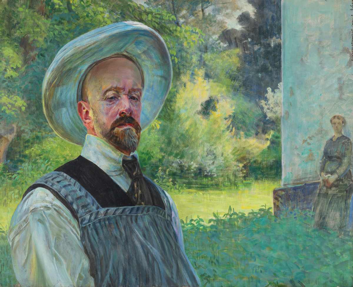 Jacek Malczewski Autoportret w plenerze | 1917, fot. dzięki uprzejmości organizatora