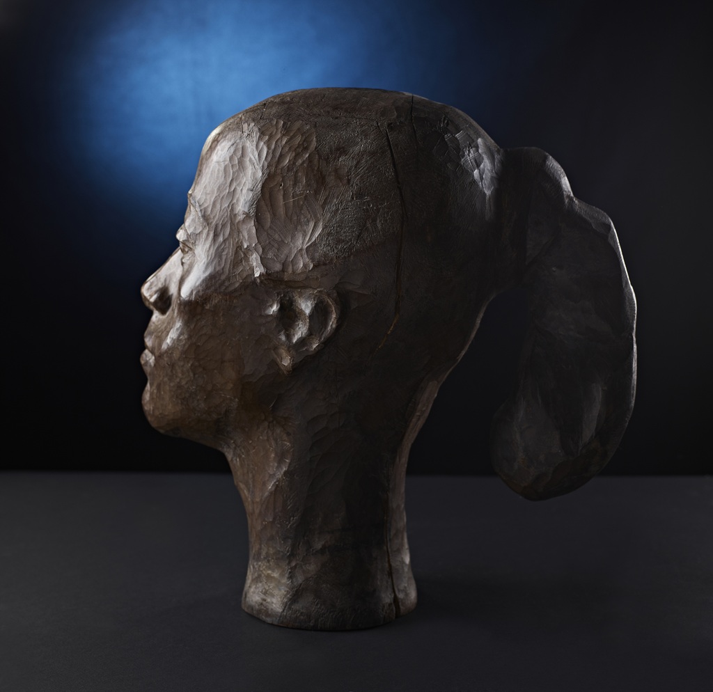 Alina Szapocznikow, Koński ogon (Głowa Meksykanki), rzeźba, portret, sztuka polska, sztuka XX w., niezła sztuka