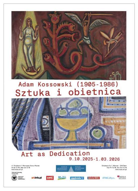 Adam Kossowski sztuka i obietnica, wystawa, niezła sztuka, Muzeum Archidiecezji Warszawskiej