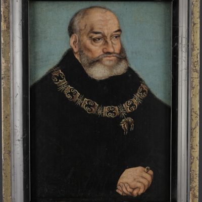 Lucas Cranach starszy, Portret Jerzego, malarstwo niemieckie, sztuka XVI w., renesans, niezła sztuka